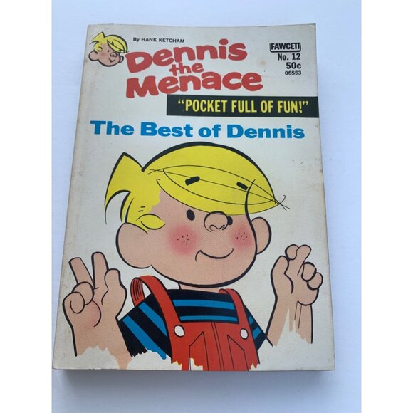 Dennis The Menace "Pocket Full Of Fun!" No. 12 Comic Book By Hank Ketcham - Picture 1 of 12